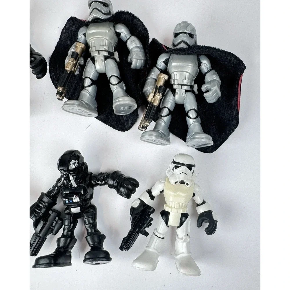 Lot 7 Fisher-Price Imaginext Star Wars Troopers Blasters Capes Hasbro Figures